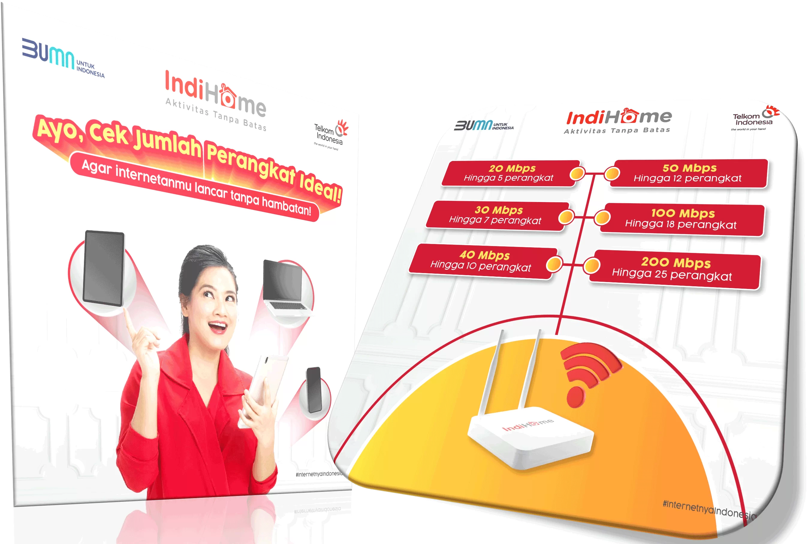 IndiHome Paket Prestige 20 Mbps TV Nelpon 081231312586 | 2026